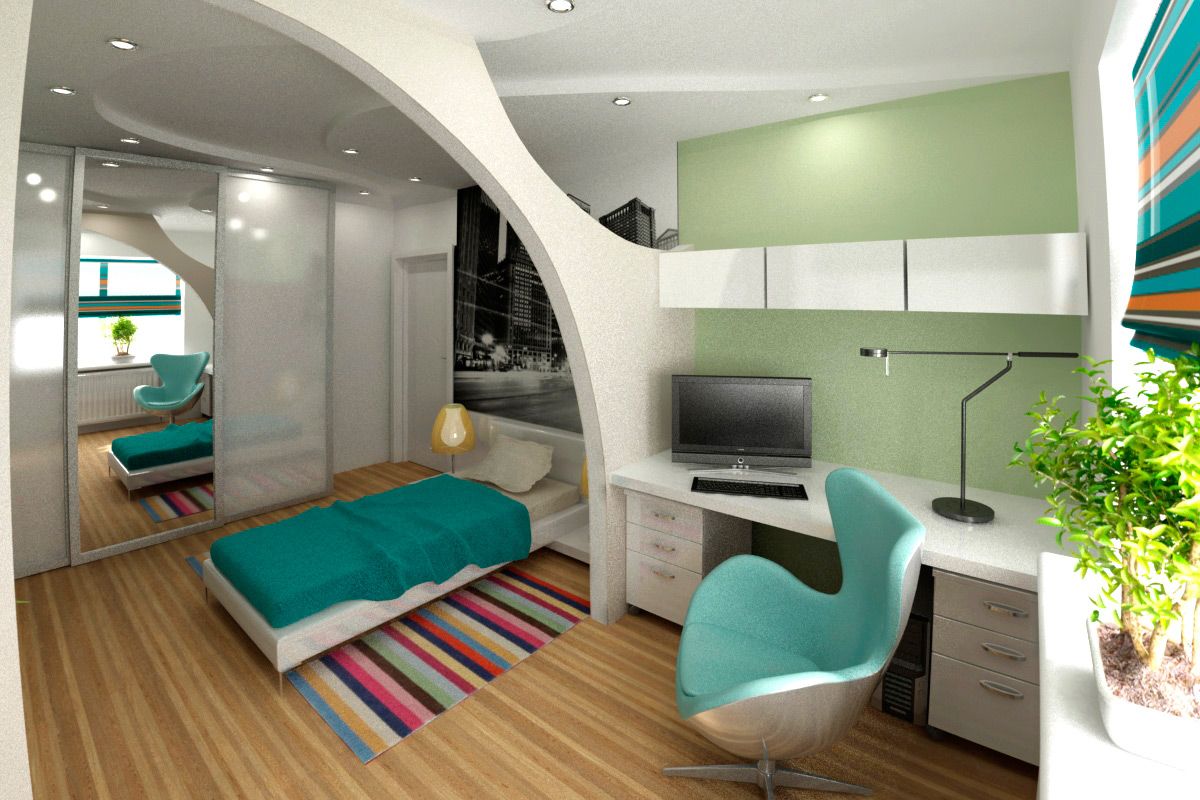 1 Комнатная Квартира Для Семьи Дизайн